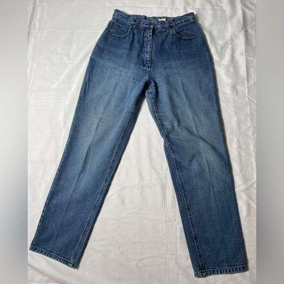 Vintage Y2K Woolrich High rise blue denim jeans womens size 12 - Picture 2 of 7